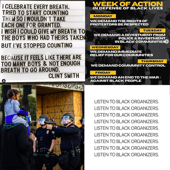 Week of Action in Solidarity with BIPOC: 4 Activists to Follow