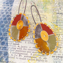 Load image into Gallery viewer, Quarter of Mutation XIII Tin Earrings