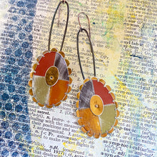 Load image into Gallery viewer, Quarter of Mutation XIII Tin Earrings