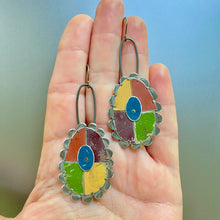 Load image into Gallery viewer, Quarter of Mutation VIII Tin Earrings
