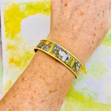 Load image into Gallery viewer, Tarot Kings & Queens  | Upcycled Tin Cuff