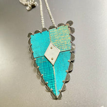 Load image into Gallery viewer, Quarter of Mutation II Tin Necklace