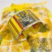 Load image into Gallery viewer, The Chariot Upcycled Tin Cuff
