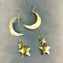 Load image into Gallery viewer, Golden Crescents & Falling Stars