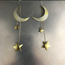 Load image into Gallery viewer, Golden Crescents & Falling Stars