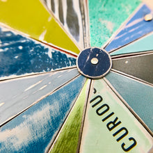 Load image into Gallery viewer, Curious Cools Zero Waste Tin Color Wheel Necklace