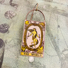 Load image into Gallery viewer, Tarot Card Tin Earring—Pick Your Two Favorites