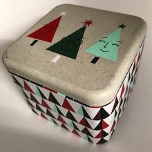 Load image into Gallery viewer, Triangle Cutouts Big Recycled Tin Earrings