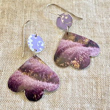 Load image into Gallery viewer, Lavender Fields Trefoil Earrings