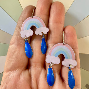 Little Rainbows Tin Earrings