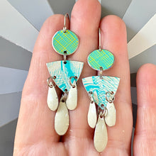 Load image into Gallery viewer, Mixed Turquoise Chandelier Earrings
