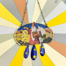 Load image into Gallery viewer, Celestial Wizard Tin Necklace