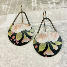 Load image into Gallery viewer, Peony Circles Tin Earrings