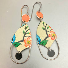 Load image into Gallery viewer, Pure Pink Blossoms Shielded Tin Earrings