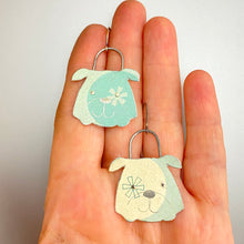 Load image into Gallery viewer, Asterisk Bulldogs Tin Earrings