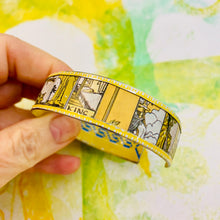 Load image into Gallery viewer, Tarot Kings &amp; Queens  | Upcycled Tin Cuff