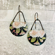 Load image into Gallery viewer, Peony Circles Tin Earrings