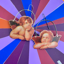 Load image into Gallery viewer, Raphael’s Cherubs Tin Earrings