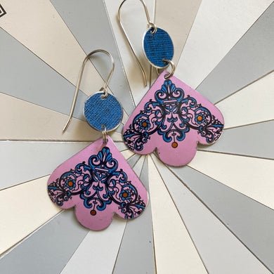 Filigree Corner Trefoil Earrings