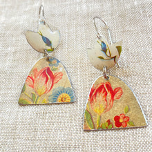 Load image into Gallery viewer, Vintage Tulip Arch Earrings