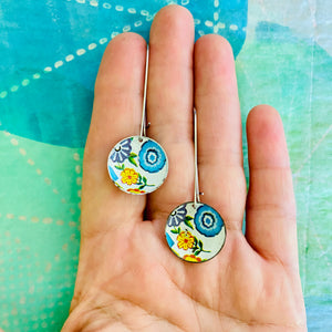 Tiny Flowers Medium Basin Earrings