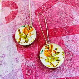 Antique Blossoms Medium Basin Earrings