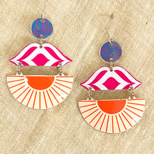 Load image into Gallery viewer, Mixed Bright Sunray Earrings