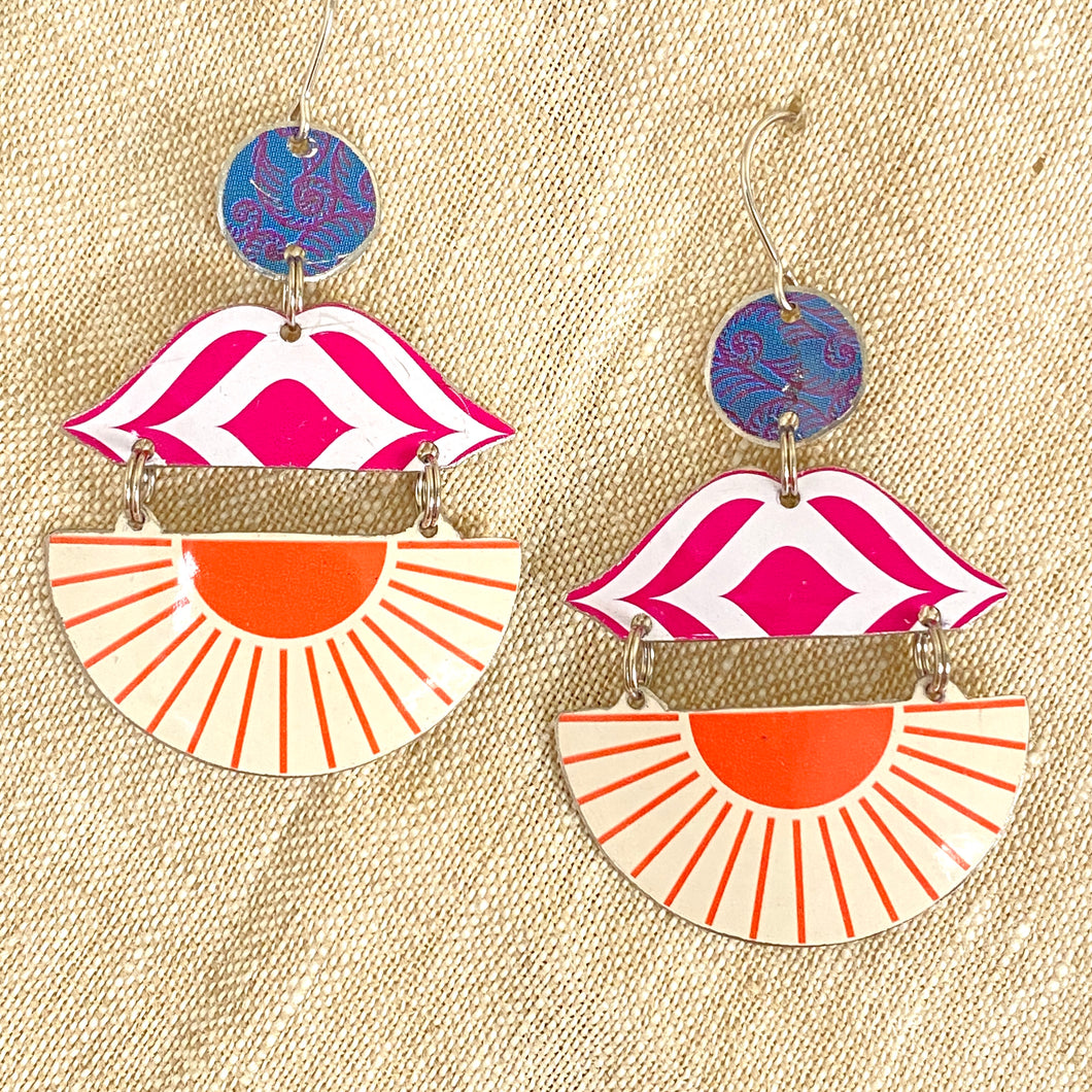 Mixed Bright Sunray Earrings