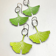 Load image into Gallery viewer, Smaller Ginkgo Leaf Earrings  |  Various Colors