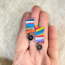 Load image into Gallery viewer, Happy Colors Mod Rectangle Earrings