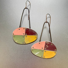 Load image into Gallery viewer, Quarter of Mutation III Tin Earrings