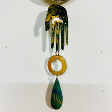 Load image into Gallery viewer, Songbirds on Gold Talisman Wall Hanging