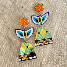 Load image into Gallery viewer, Orange Blossom Angel Earrings