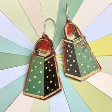 Load image into Gallery viewer, Xmas Trees Tin Earrings