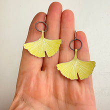 Load image into Gallery viewer, Smaller Ginkgo Leaf Earrings  |  Various Colors