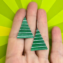 Load image into Gallery viewer, Xmas Trees Tin Earrings