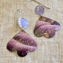 Load image into Gallery viewer, Lavender Fields Trefoil Earrings