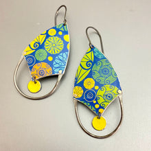 Load image into Gallery viewer, Circle-y Cools Shielded Tin Earrings