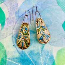 Load image into Gallery viewer, Morris Drops Recycled Tin Earrings