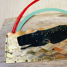 Load image into Gallery viewer, My Soul is Grooved to Run Upcycled Tin Wall Art