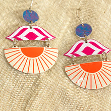 Load image into Gallery viewer, Mixed Bright Sunray Earrings
