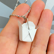 Load image into Gallery viewer, Noodle Box Tin Necklace