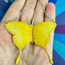 Load image into Gallery viewer, Buttery Butterfly Tin Necklace