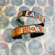 Load image into Gallery viewer, BREATHE Upcycled Tesserae Tin Cuff