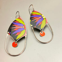 Load image into Gallery viewer, Patron Midnight Shielded Tin Earrings