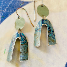Load image into Gallery viewer, Edgeworth Open Arches Upcycled Tin Earrings