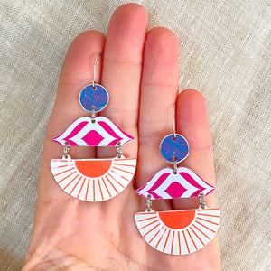 Mixed Bright Sunray Earrings