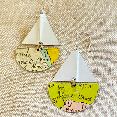 Sudan Sailboat Earrings