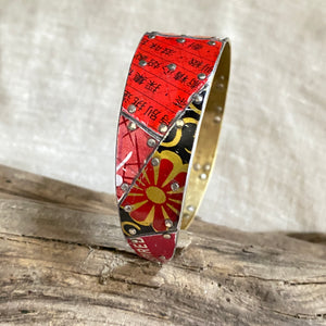Truly Inspired Tesserae Tin Cuff