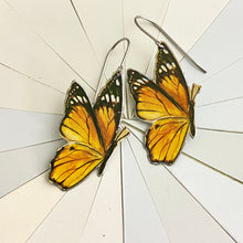 Load image into Gallery viewer, Little Monarchs Tin Earrings